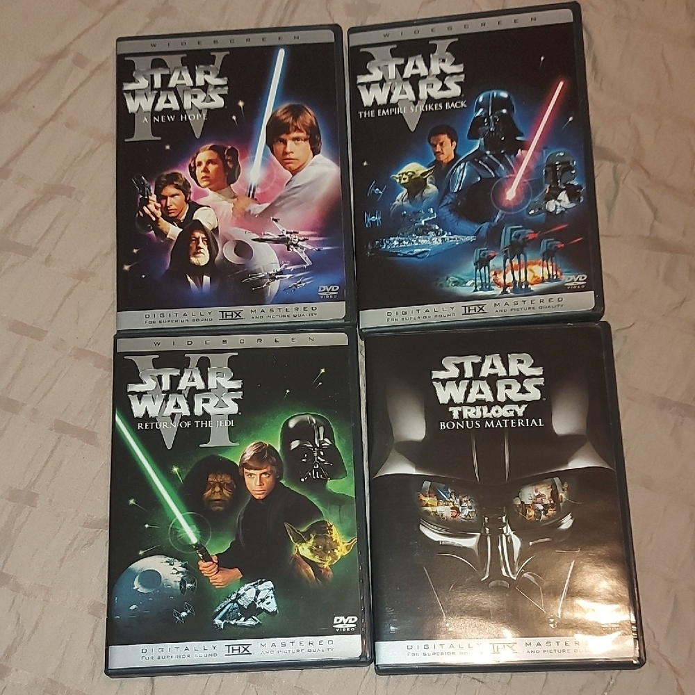 Star Wars Trilogy DVD Set - Collector's Silver Edition - Picture 8 of 11